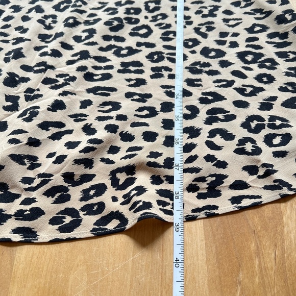 KATE MOSS X EQUIPMENT JESSA SILK SLIP DRESS SM ANIMAL LEOPARD PRINT SLINKY SEXY - Picture 10 of 12